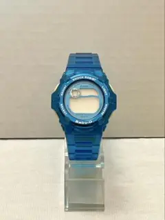 新品未使用品 Baby-G クリアブルー
