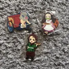 鬼滅の刃　ラバーストラップ 3個セット