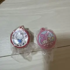 クッキー缶チャーム　キティー　マイメロディー