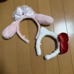 マイメロ・ハローキティカチューシャ2点セット