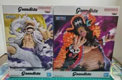 ワンピース Grandista ルフィ ギア5&ティーチ フィギュア 2体セットのサムネイル