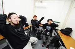 LEFLAH XL WANIMA 着用　トレーナー 黒