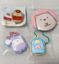 しろくま たぴおか セット すみっコぐらし ラバマス ピンズ