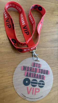 BTS ARIRANG VIPサウンドチェック ランヤード - メルカリ