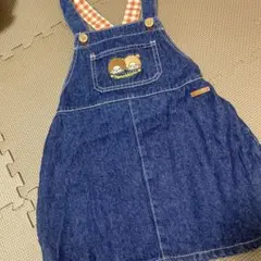 フタフタ×モンチッチ ジャンパースカート 100cm