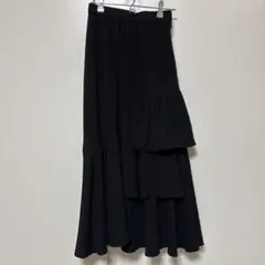 COCO DEALフレアスカート ブラック サイズ1
