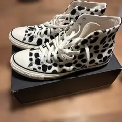 売り切り値下げ　CONVERSE all starダルメシアン hi US9.5
