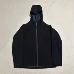 UNIQLO C ブロックテックパーカー Sサイズ ブラック - メルカリ