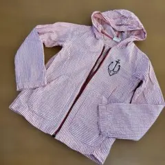 JUNK STORE ストライプパーカー 130サイズ