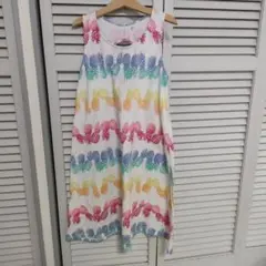 GAP KIDS パイナップル柄 ノースリーブワンピース XLのサムネイル