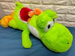 スーパーマリオ　特大サイズ　クタッとぬいぐるみ　ヨッシーのサムネイル