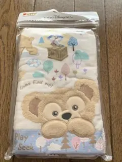 新品未使用 ダッフィー&フレンズ フェイスタオル　かくれんぼ