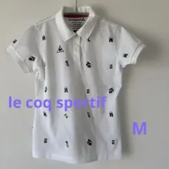 le coq sportif ポロシャツ 刺繍 ゴルフ M