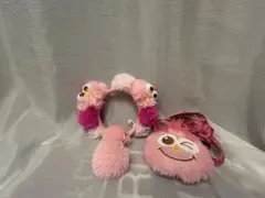 USJ キャラクター付きカチューシャ ピンク