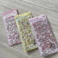 ボンボンドロップシール ウォーター 立体　サンリオ ハローキティ　プリン 他