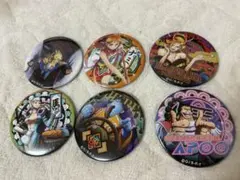 ワンピース缶バッジ 6個セット