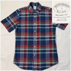 Brooks Brothers 半袖 マドラスチェック シャツ ブルックスのサムネイル