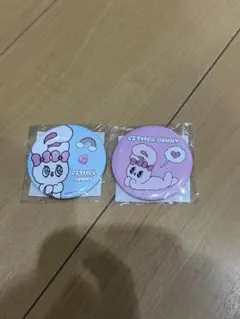 エスターバニー 缶バッジ 2個セット