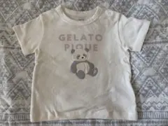 ジェラピケ　ぬいぐるみワンポイントTシャツ　80サイズ