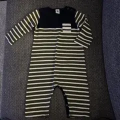 【PETIT BATEAU】長袖ロンパース 18m
