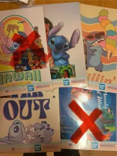 1番くじ　リロ&スティッチ　F賞　3つセット