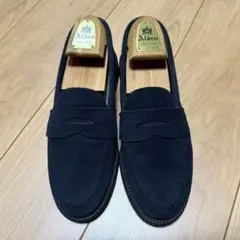 Alden スエード ローファー ダークブラウン 8D - メルカリ