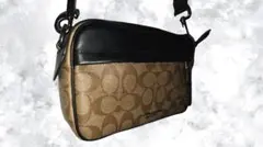 Coach ショルダーバッグ ベージュ/ブラック