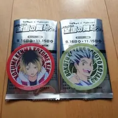 ハイキュー　マツキヨココカラ　クリアステッカー 2枚