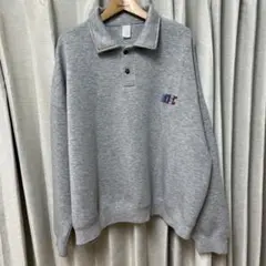ディスカス　ジャーナルスタンダード　襟付き　スウェット　ワンポイントロゴ　古着