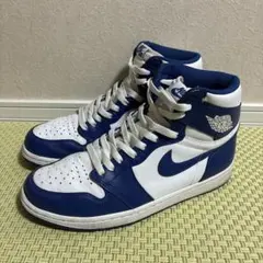 ナイキ エアジョーダン1 OG ストームブルー