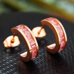 ピアス ステンレス フープテレワーク 金属アレルギー対応