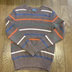 Polo Ralph Lauren セーター ブラウン ストライプ