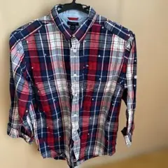 TOMMY HILFIGER 長袖チェックシャツ L/G