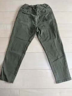 GU ウエストゴム パンツ 140サイズ オリーブ