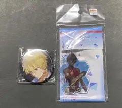 Fate extella link FGO アルジュナ ギルガメッシュ 缶バッジ