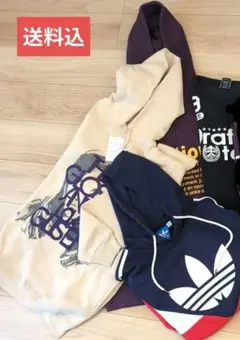 メンズ大きいサイズトレーナー アディダス他【5点まとめ売り】