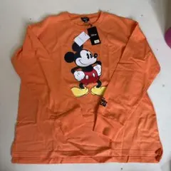Disney ミッキーマウス 長袖オーバーサイズカットソー 140
