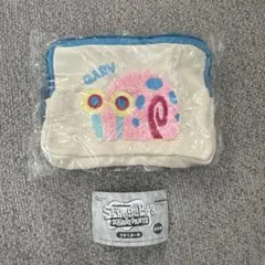 【新品未開封】スポンジボブ さがらポーチ （ゲイリー）