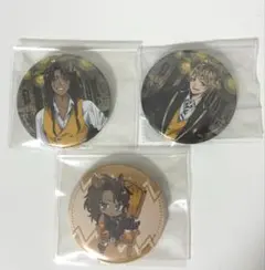 ツイステカフェ OH MY CAFE 缶バッジ　レオナ　ラギーのサムネイル