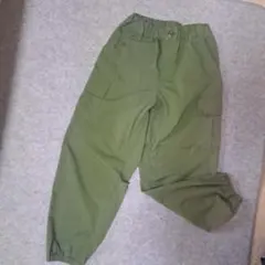 GU オリーブグリーン カーゴパンツ