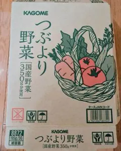 KAGOMEつぶより野菜 30本入り×2ケース - メルカリ