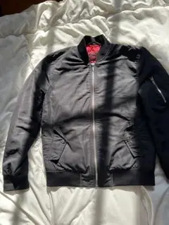 ZARA MAN ブラック MA-1ジャケット Mサイズ