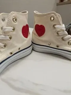 CONVERSE ハート スニーカー 　2017限定✨️