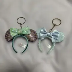 ディズニー カチューシャ キーチェーン