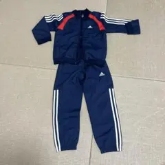 adidas ピステ・ウィンドブレーカー 上下セット110センチ