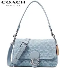 【新品未使用】COACH Soft Tabby Signature Denim