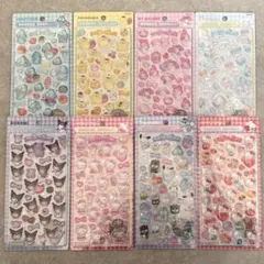 ぶ*か様 【正規品】サンリオ　第二弾　ボンボンドロップシール　8枚　コンプリート