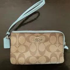 COACH コーチ シグネチャー リストレット ポーチ