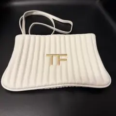 TOM FORD キルティング ショルダーバッグ ホワイトのサムネイル