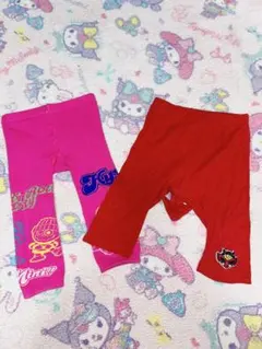 ヒステリックミニ ベビー タイツ レギンス パンツ しっぽ付き 70.80cm